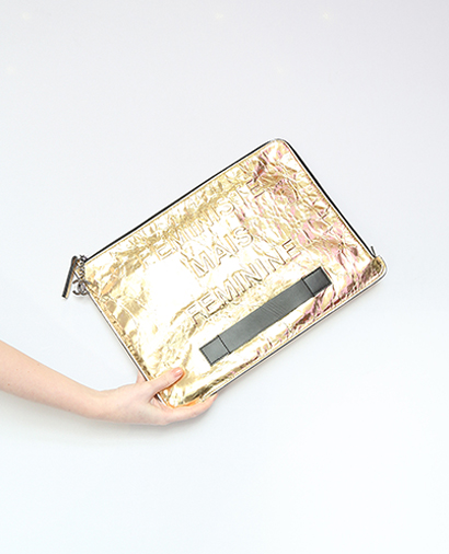 Feministe Clutch, front view
